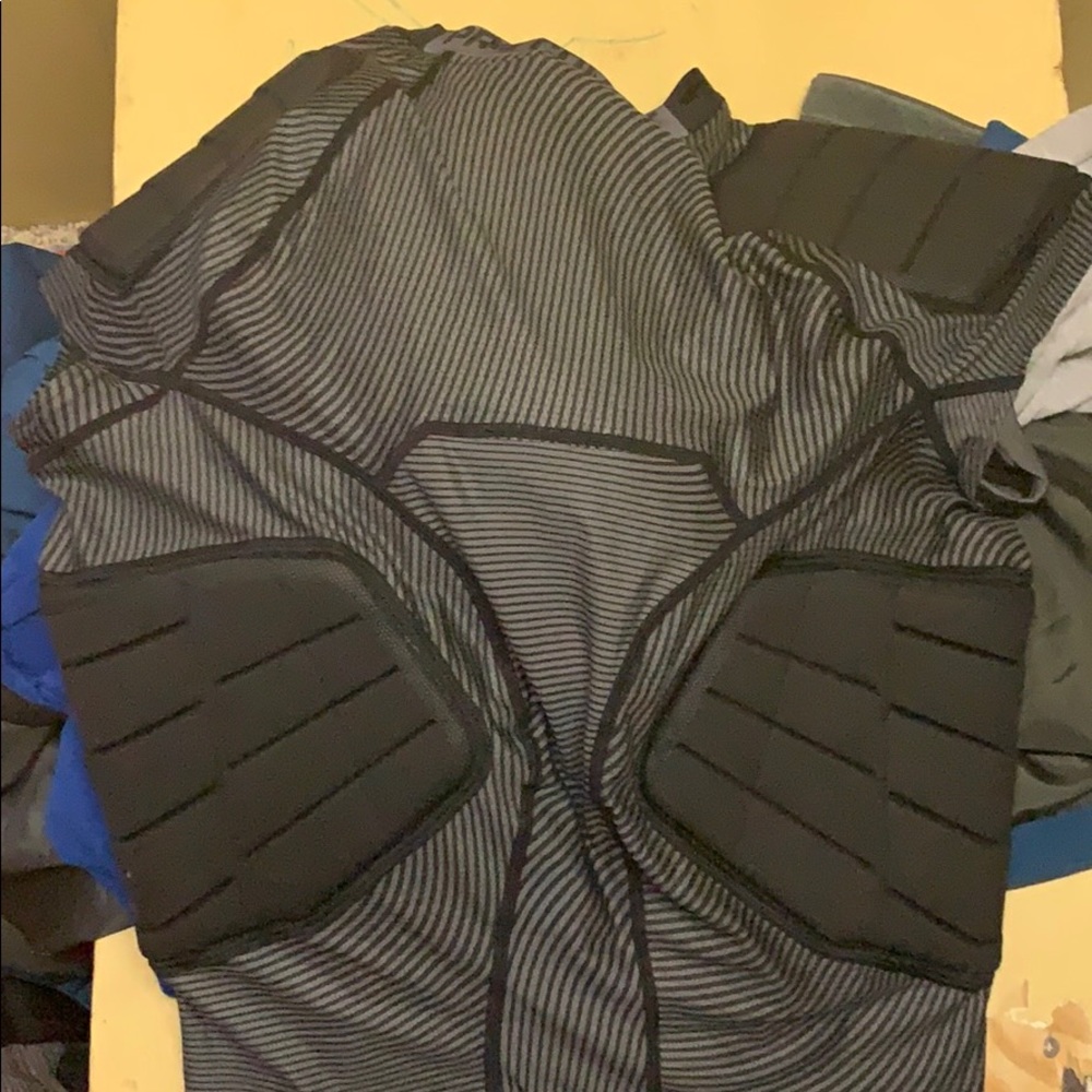 Nike pro combat football padded shirt